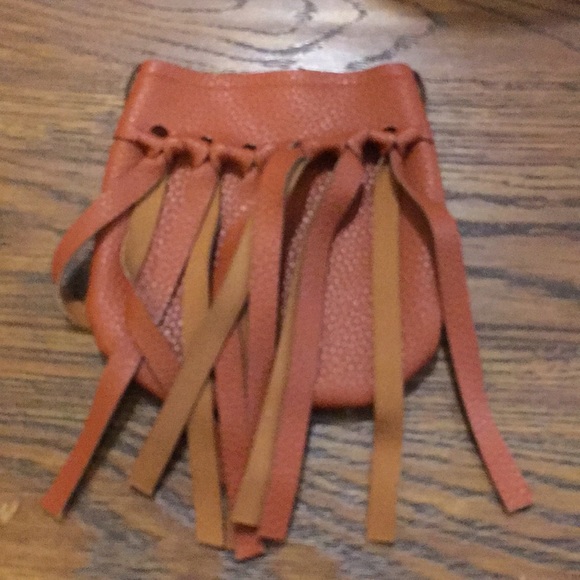 2X HP🎉Vegan Faux Leather Fringe Crossbody Purse - Picture 6 of 7